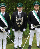 Jungschützenkönig Marco Weidebach